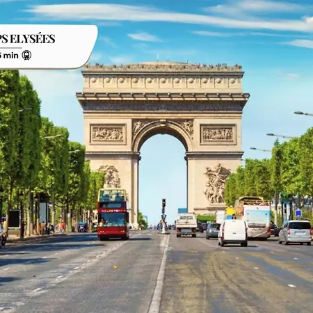 136 Harold - Superbe A Paris. Daire